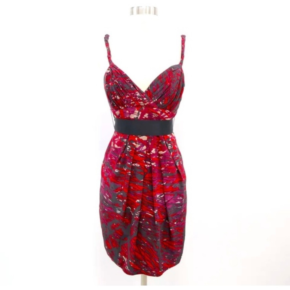 BCBG Max‎ Dress Abstract Print Party Cocktail Mini Dress